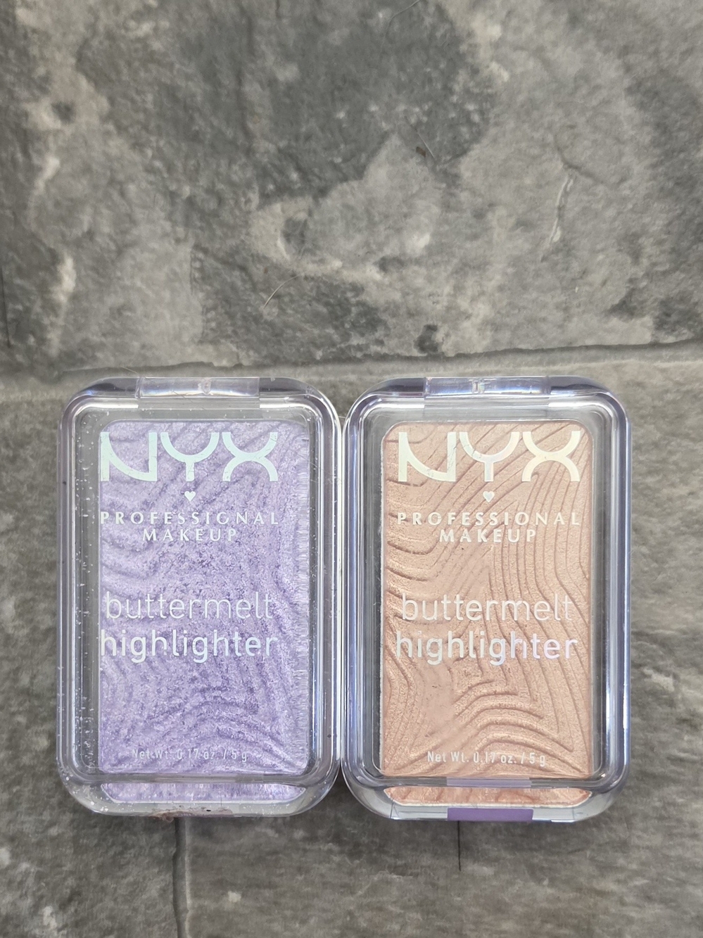 NYX Butter Melt Highlighter Duo - No. 1 Buttah & Glaze It Buttah 0.17oz